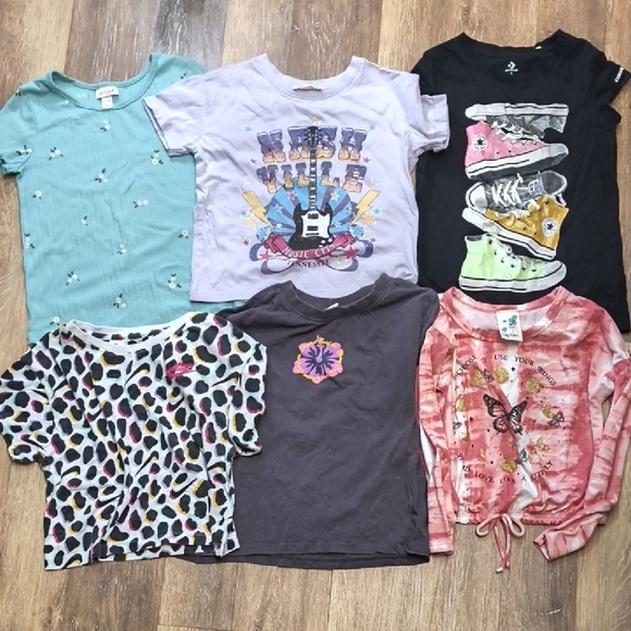 Assorted Kids Short Sleeve Tees - Pack of 6 - Picture 2 of 13